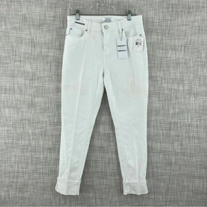 NWT Harmony & Havoc Womens Size 8 ankle slim jeans *flaw* 0013